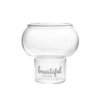 Small creative minimalist beverage cup dessert ice cream cocktail cup mousse yogurt design hot water glass cup