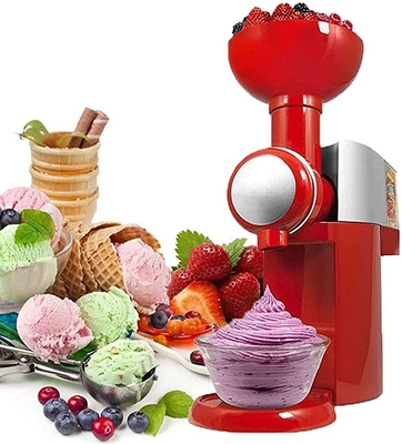 cmik easy home fruit serve soft ice cream maker, frozen dessert maker fruit sorbet machine,