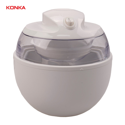 600mL 7W Kitchen Household Children's Outdoor Konka Hot Cake Small Ice Cream Maker Machine Ice Cream Maker Maker Ice Cream Maker