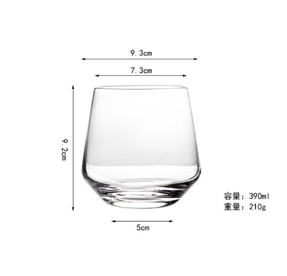Custom Christmas BRIEF Reusable Coffee Mug Glass and Ice Cream Glass Cup