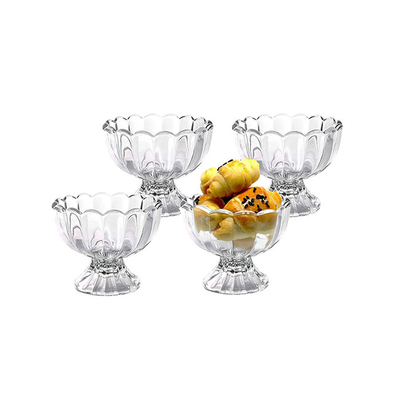 Viable dessert glass bowls ice cream van cup cake stands glass cup for wedding