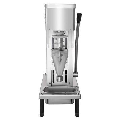 Factory Free Shipping Real Resfab Real Fruit Holder Fruit Ice Cream Mixer Snack Yogurt Swirl Frozen Yogurt Drill Machine/Swirl Freeze Machine