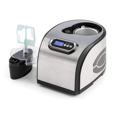 Hotel Sweet Dreams Ice Cream Maker Squeeze Cooling Family Size for up to 1.5L Gelato, Sorbet or Frozen Yogurt Stainless Steel