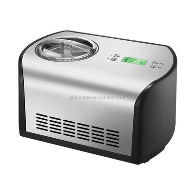 Home and Hotel Commercial Using Ice Cream Maker Factory Supplied 1.5L Gelato Sorbet or Frozen Yogurt Maker