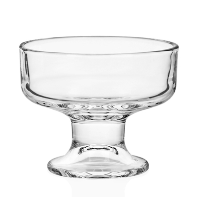 Simple Viable Transparent Glass Bowl Dessert Bowl Ice Cream Cup Pudding Yogurt Salad Bowl