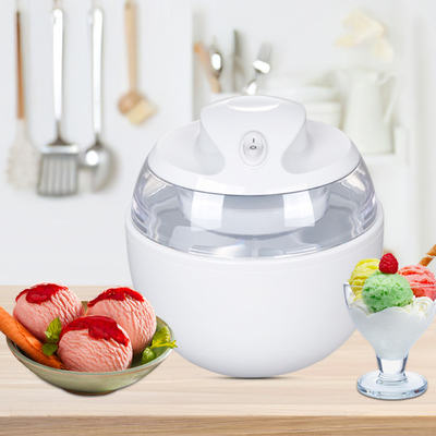 Household Brave Man Mini Frozen Electric Fruit Milk Ice Cream Roll Machine